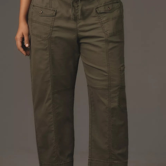 Pilcro Utility Drawstring Pocket Pants/Anthropologie/Size Large/New - Picture 6 of 15